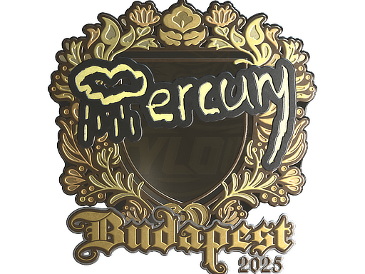 Sticker | Mercury | Budapest 2025