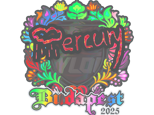 Sticker | Mercury | Budapest 2025