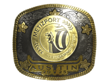 Artwork for Sticker | Metizport (Gold) | Austin 2025