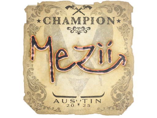 Sticker | mezii | Austin 2025