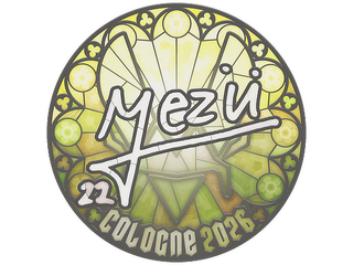 Sticker | mezii | Cologne 2026