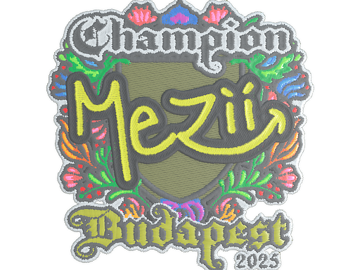 Sticker | mezii | Budapest 2025