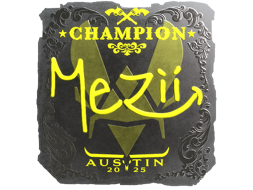 Sticker | mezii | Austin 2025
