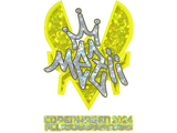 Artwork for Sticker | mezii (Glitter) | Copenhagen 2024