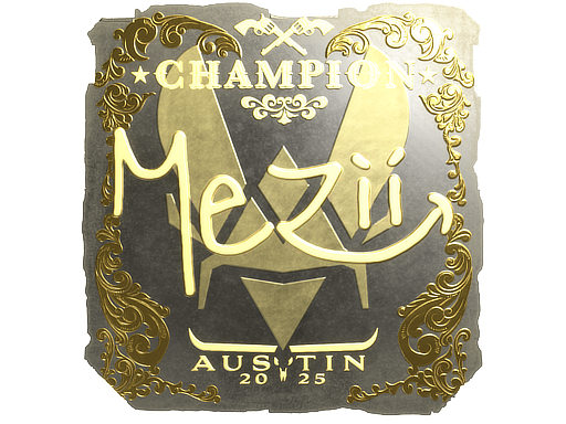 Sticker | mezii | Austin 2025