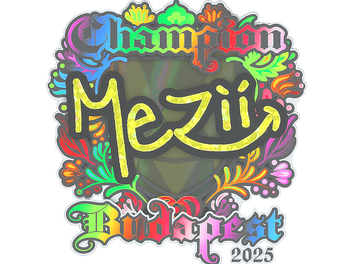 Sticker | mezii | Budapest 2025