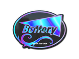 Artwork for Sticker | Miami Buttery (Holo)