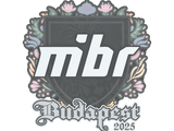 Artwork for Sticker | MIBR | Budapest 2025
