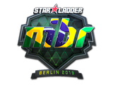 Artwork for Sticker | MIBR (Foil) | Berlin 2019