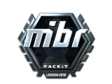 Artwork for Sticker | MIBR (Foil) | London 2018