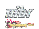 Artwork for Sticker | MIBR (Glitter) | Shanghai 2024