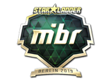 Artwork for Sticker | MIBR (Gold) | Berlin 2019
