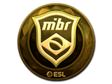 Artwork for Sticker | MIBR (Gold) | Katowice 2019