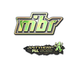 Artwork for Sticker | MIBR (Holo) | Antwerp 2022
