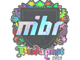 Artwork for Sticker | MIBR (Holo) | Budapest 2025