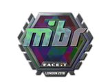Artwork for Sticker | MIBR (Holo) | London 2018