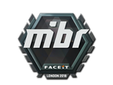 Artwork for Sticker | MIBR | London 2018