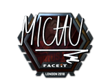 Artwork for Sticker | MICHU (Foil) | London 2018