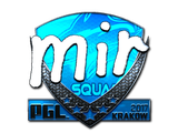 Artwork for Sticker | mir (Foil) | Krakow 2017