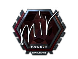 Sticker | mir | London 2018