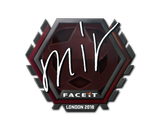 Artwork for Sticker | mir | London 2018