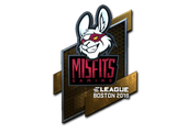 Artwork for Sticker | Misfits Gaming (Foil) | Boston 2018