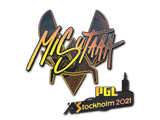 Artwork for Sticker | misutaaa (Holo) | Stockholm 2021