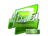 Sticker | mixwell (Foil) | Atlanta 2017