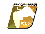 Artwork for Sticker | MLG (Gold) | MLG Columbus 2016