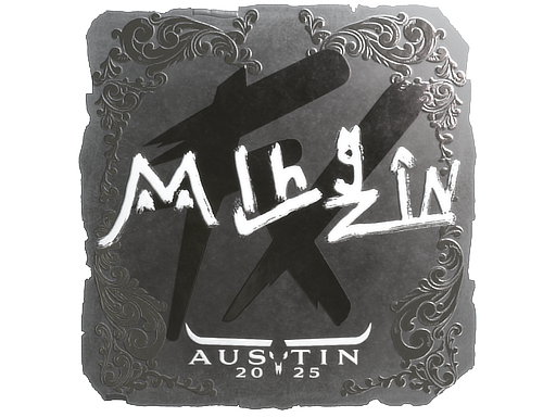 Sticker | mlhzin (Foil) | Austin 2025