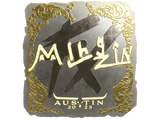 Artwork for Sticker | mlhzin (Gold) | Austin 2025