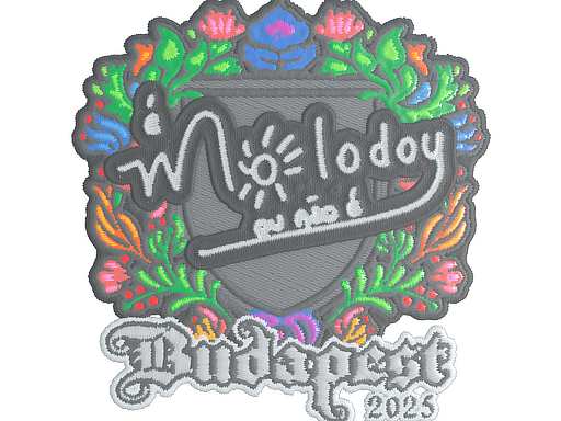 Sticker | molodoy (Embroidered) | Budapest 2025