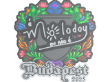 Artwork for Sticker | molodoy (Embroidered) | Budapest 2025