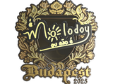 Artwork for Sticker | molodoy (Gold) | Budapest 2025