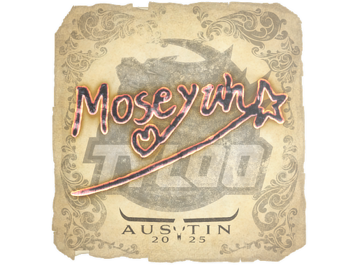 Sticker | Moseyuh | Austin 2025