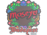 Artwork for Sticker | Moseyuh (Embroidered) | Budapest 2025