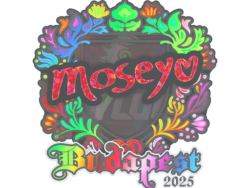 Sticker | Moseyuh (Holo) | Budapest 2025