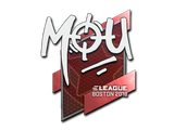 Artwork for Sticker | mou | Boston 2018