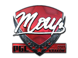 Artwork for Sticker | mou (Foil) | Krakow 2017