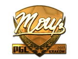 Sticker | mou (Gold) | Krakow 2017