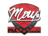Sticker | mou | Krakow 2017