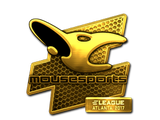 Artwork for Sticker | mousesports (Gold) | Atlanta 2017