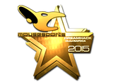 Artwork for Sticker | mousesports (Gold) | Cluj-Napoca 2015