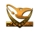 Artwork for Sticker | mousesports (Gold) | Krakow 2017