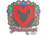 Sticker | MOUZ (Embroidered) | Budapest 2025