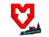 Artwork for Sticker | MOUZ (Foil) | Stockholm 2021