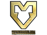 Artwork for Sticker | MOUZ (Gold) | Copenhagen 2024
