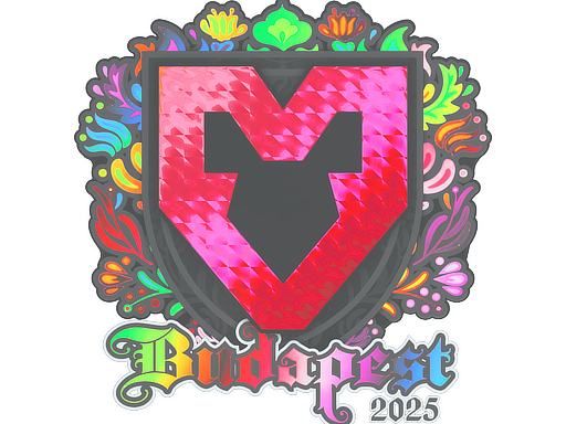 Sticker | MOUZ | Budapest 2025