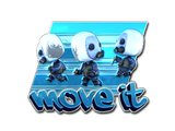 Artwork for Sticker | Move It (Foil)