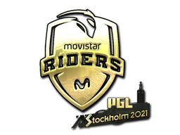 Sticker | Movistar Riders | Stockholm 2021